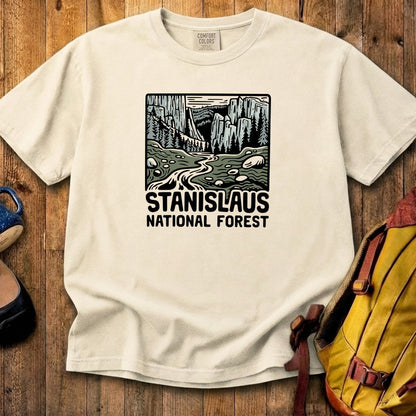 Stanislaus National Forest Cotton T-Shirt