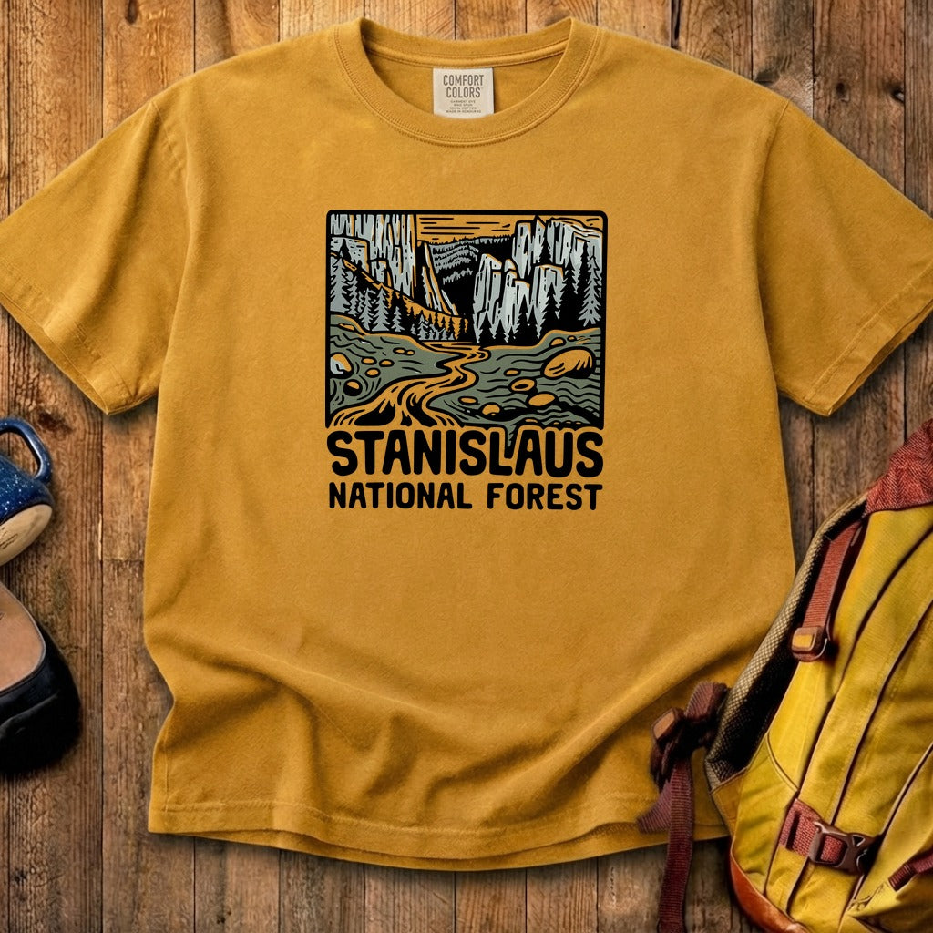Stanislaus National Forest Cotton T-Shirt