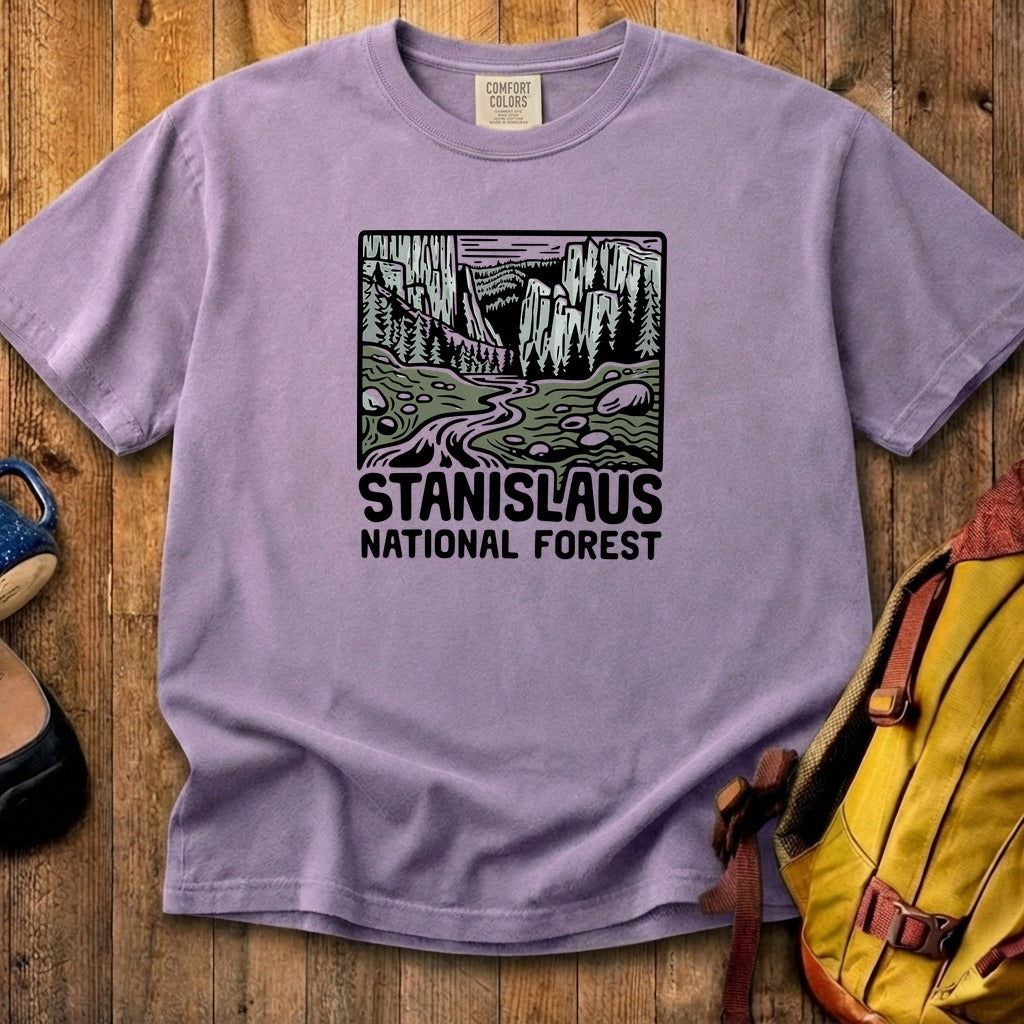 Stanislaus National Forest Cotton T-Shirt