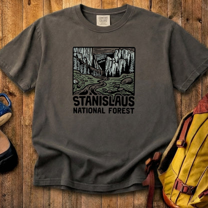 Stanislaus National Forest Cotton T-Shirt