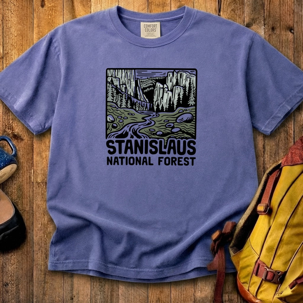Stanislaus National Forest Cotton T-Shirt