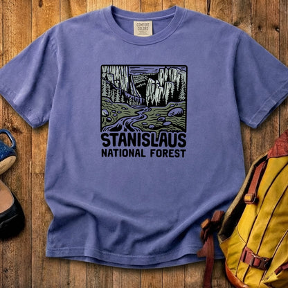 Stanislaus National Forest Cotton T-Shirt