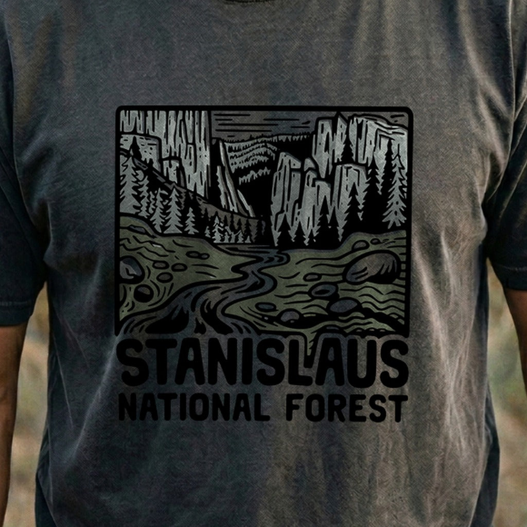 Stanislaus National Forest Cotton T-Shirt