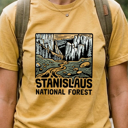 Stanislaus National Forest Cotton T-Shirt