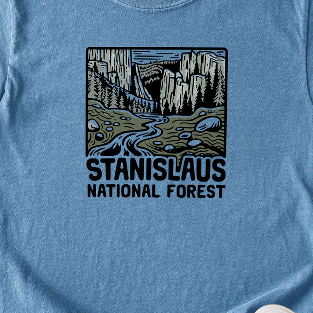 Stanislaus National Forest Kids Cotton T-Shirt