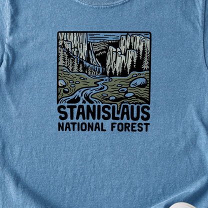 Stanislaus National Forest Kids Cotton T-Shirt