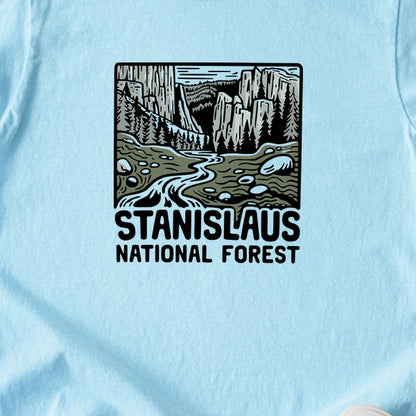 Stanislaus National Forest Kids Cotton T-Shirt