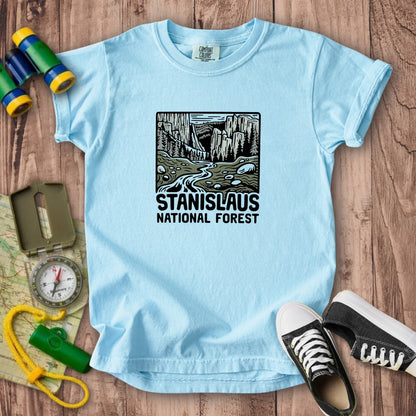 Stanislaus National Forest Kids Cotton T-Shirt
