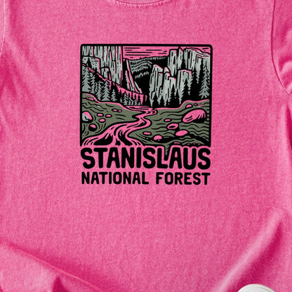 Stanislaus National Forest Kids Cotton T-Shirt