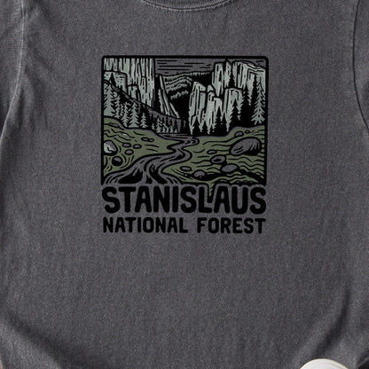 Stanislaus National Forest Kids Cotton T-Shirt
