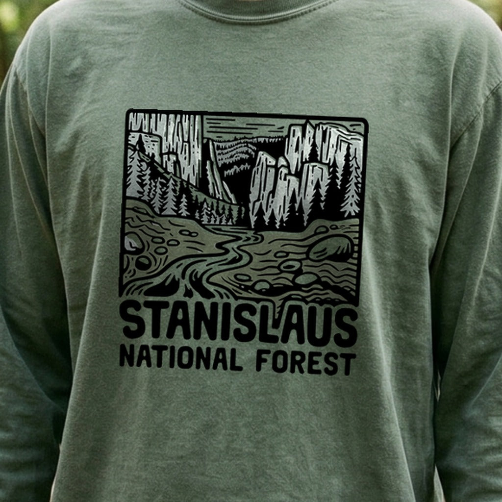 Stanislaus National Forest Cotton Long Sleeve
