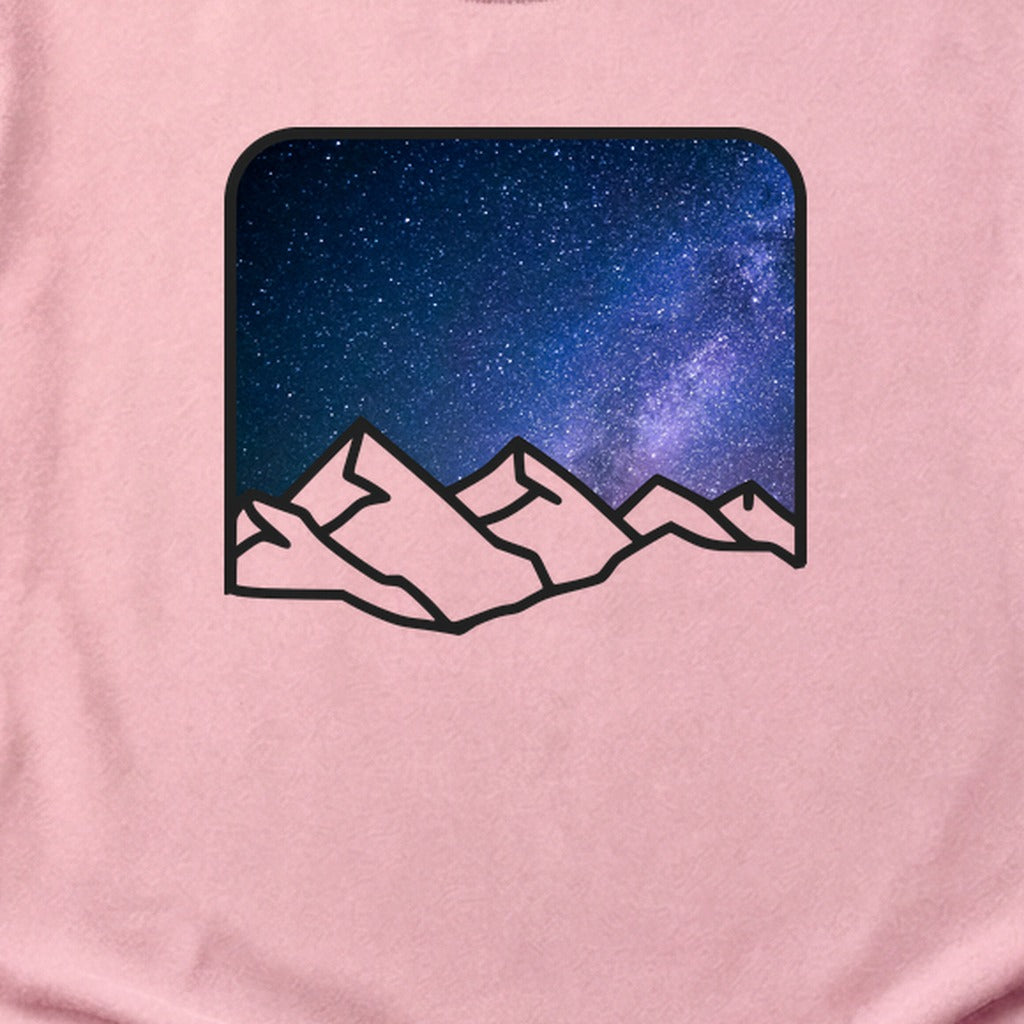 Starry Peaks Cotton T-Shirt
