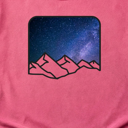 Starry Peaks Cotton T-Shirt