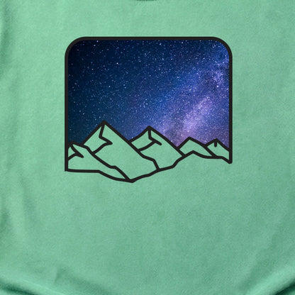 Starry Peaks Cotton T-Shirt
