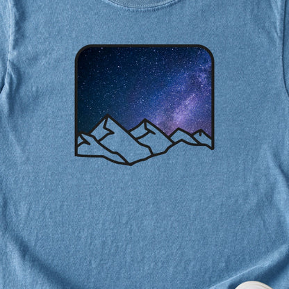 Starry Peaks Kids Cotton T-Shirt