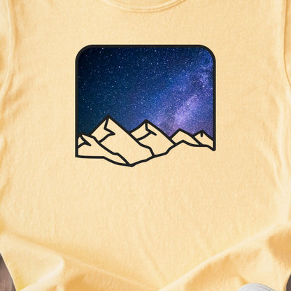 Starry Peaks Kids Cotton T-Shirt