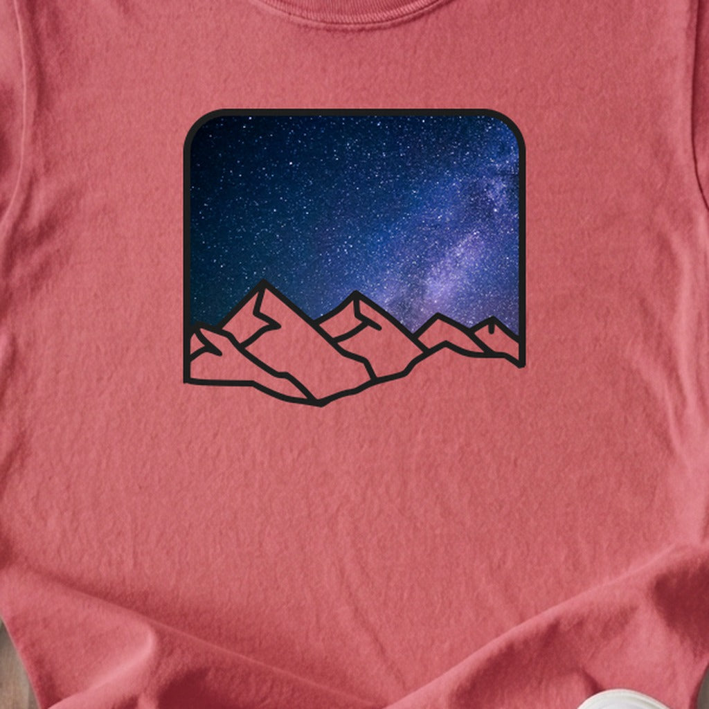 Starry Peaks Kids Cotton T-Shirt