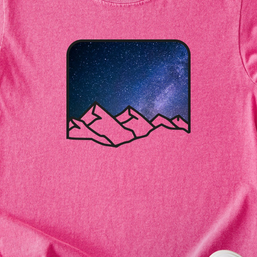 Starry Peaks Kids Cotton T-Shirt