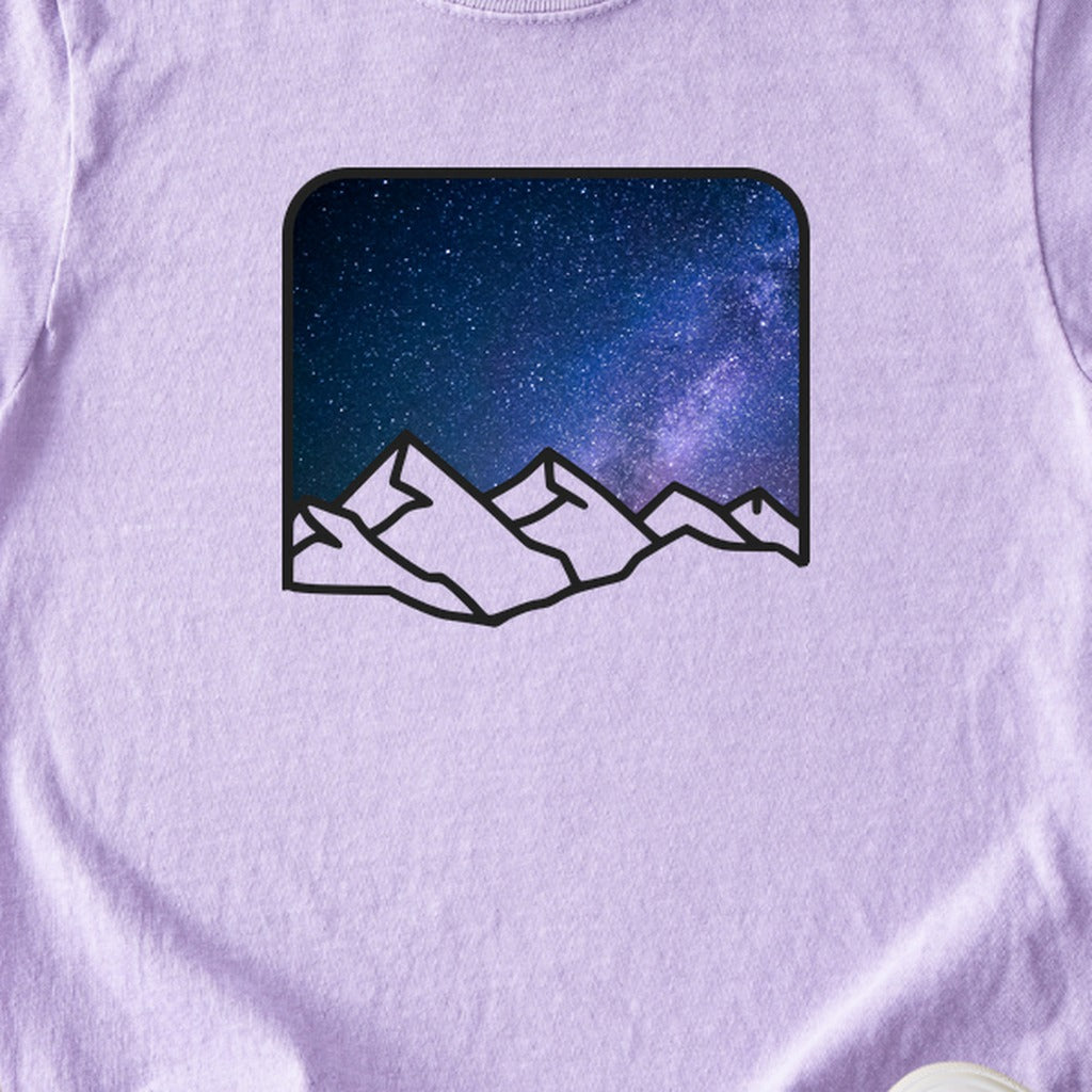 Starry Peaks Kids Cotton T-Shirt