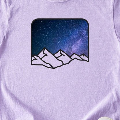 Starry Peaks Kids Cotton T-Shirt