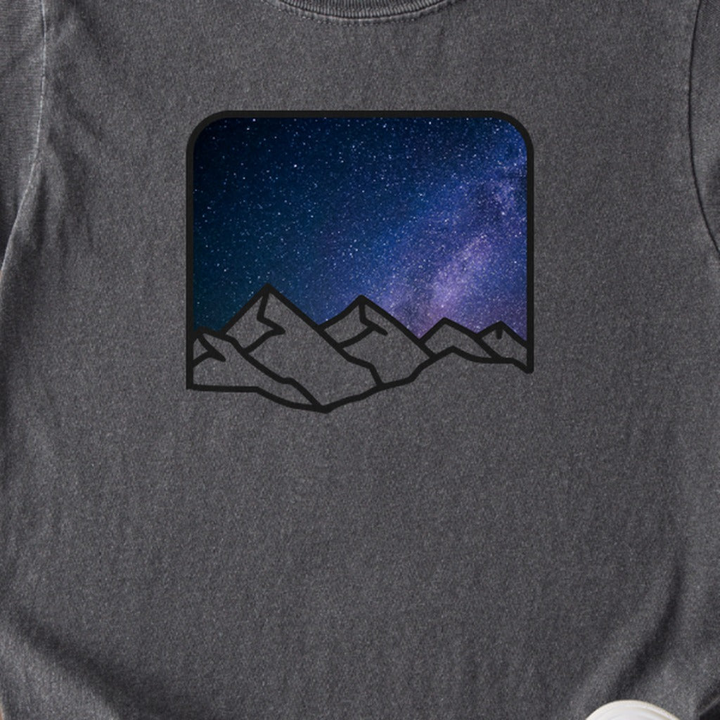 Starry Peaks Kids Cotton T-Shirt