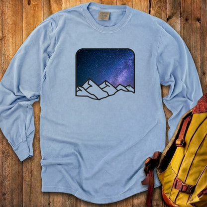 Starry Peaks Cotton Long Sleeve