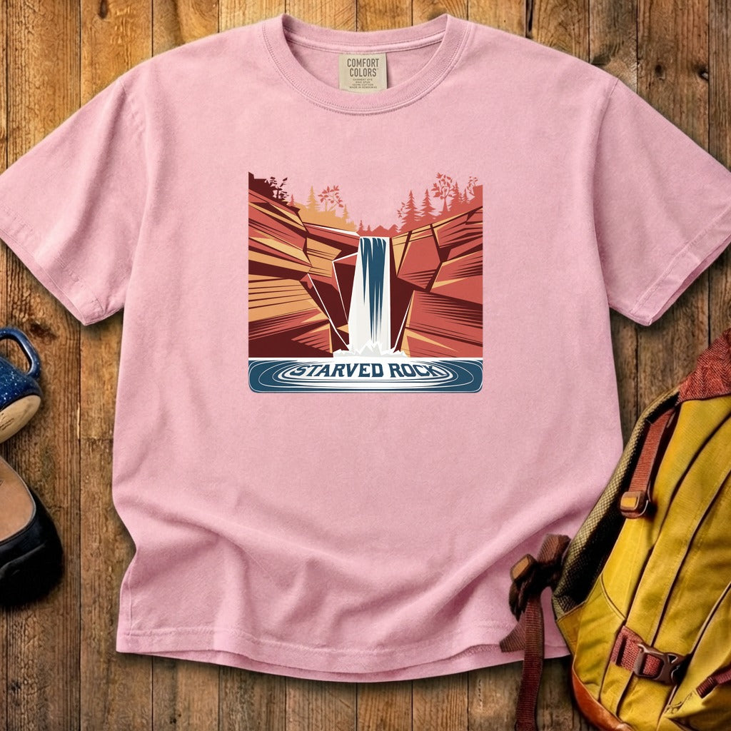 Starved Rock State Park Cotton T-Shirt