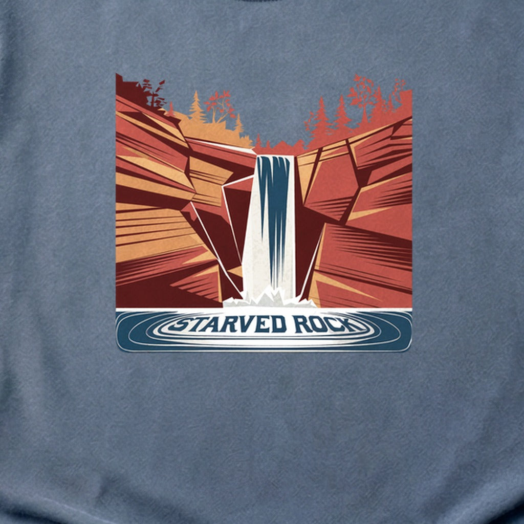 Starved Rock State Park Cotton T-Shirt