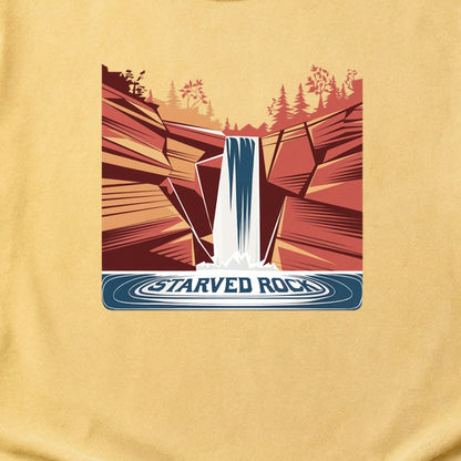 Starved Rock State Park Cotton T-Shirt