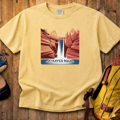 Starved Rock State Park Cotton T-Shirt