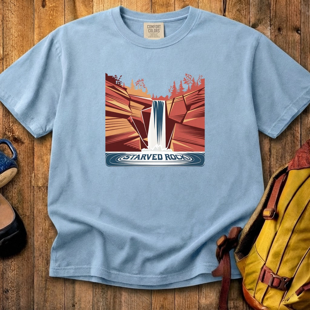 Starved Rock State Park Cotton T-Shirt