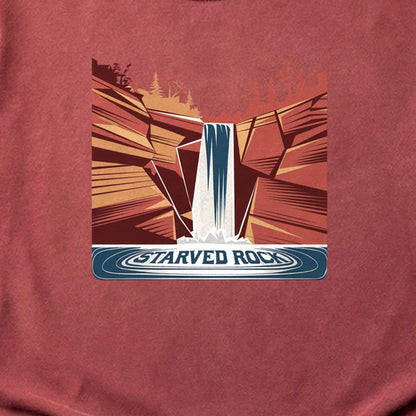 Starved Rock State Park Cotton T-Shirt