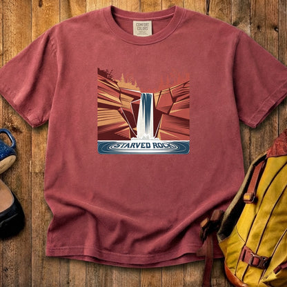 Starved Rock State Park Cotton T-Shirt