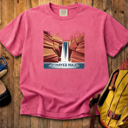 Starved Rock State Park Cotton T-Shirt