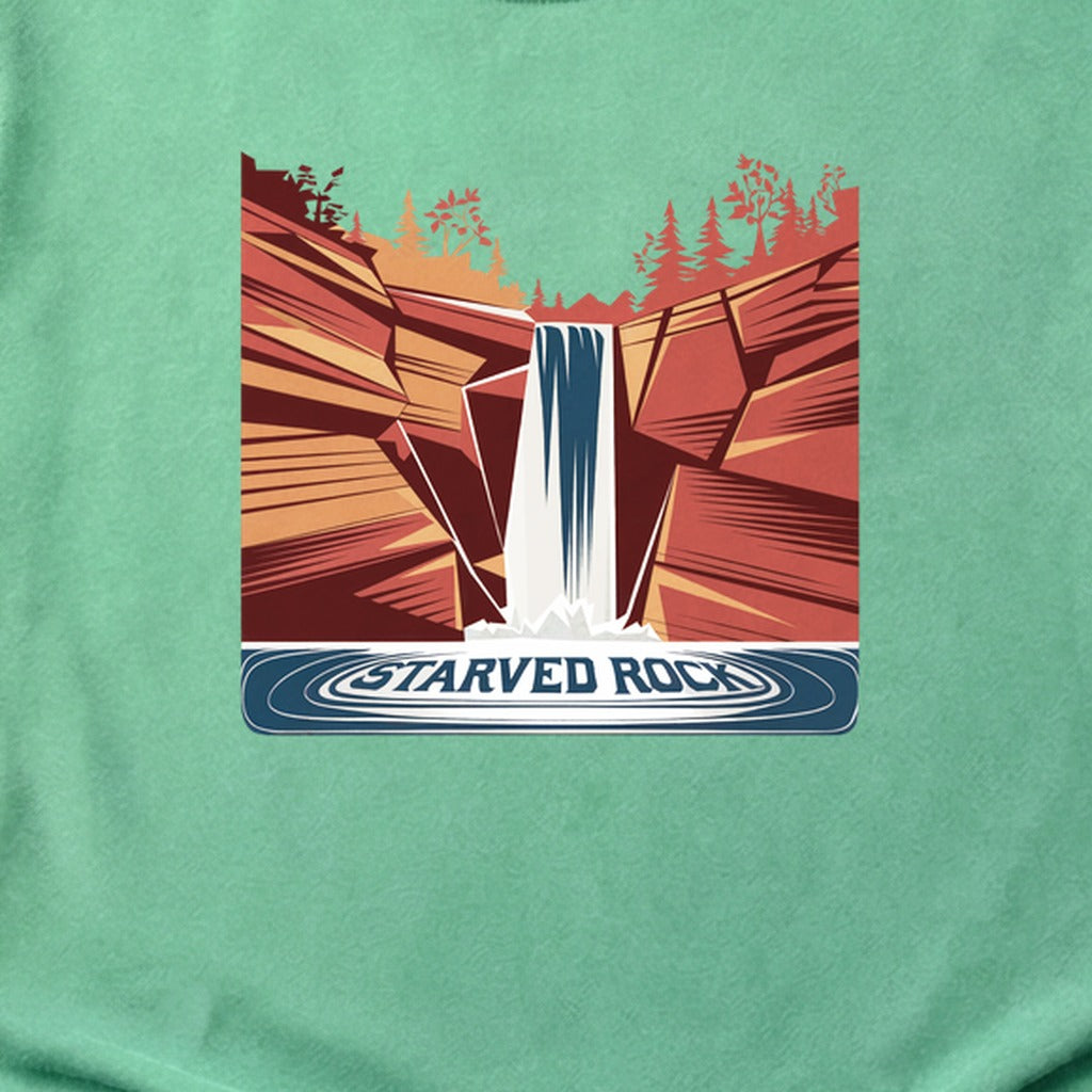 Starved Rock State Park Cotton T-Shirt