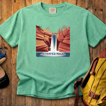 Starved Rock State Park Cotton T-Shirt