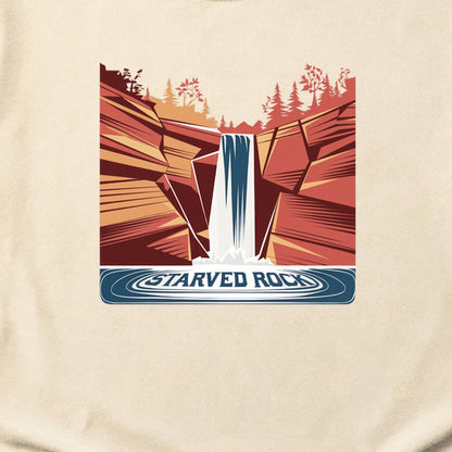 Starved Rock State Park Cotton T-Shirt