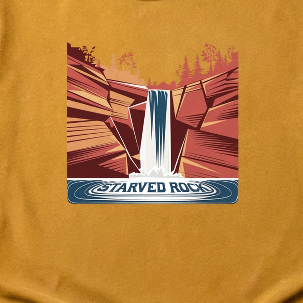 Starved Rock State Park Cotton T-Shirt