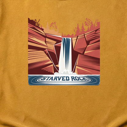 Starved Rock State Park Cotton T-Shirt