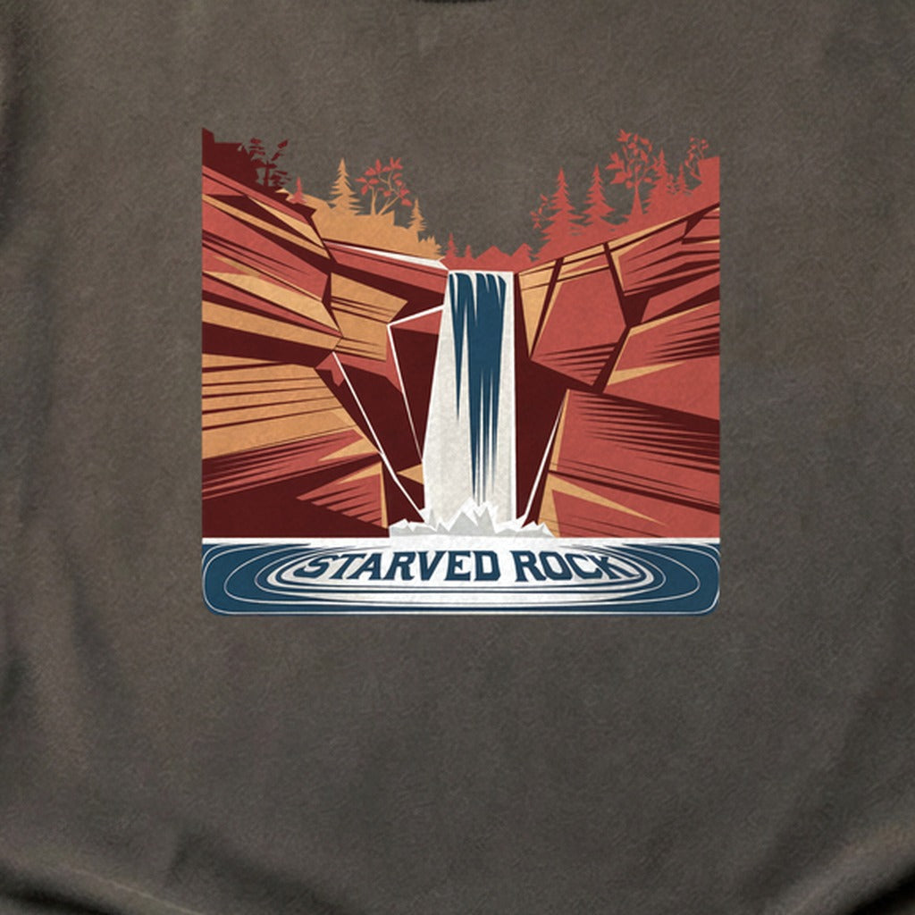 Starved Rock State Park Cotton T-Shirt