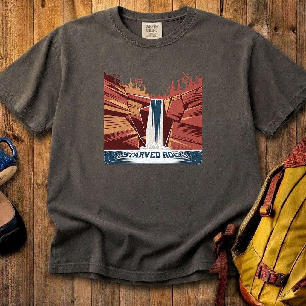 Starved Rock State Park Cotton T-Shirt