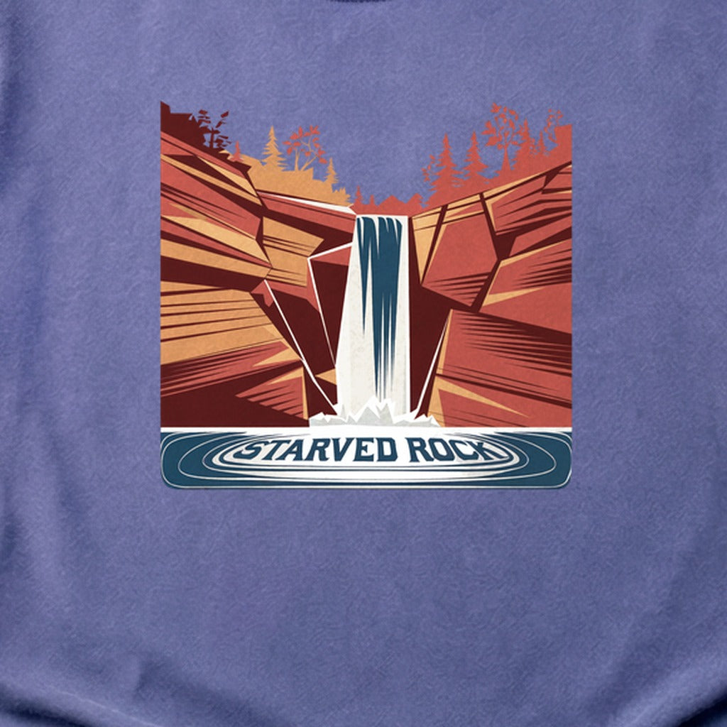 Starved Rock State Park Cotton T-Shirt