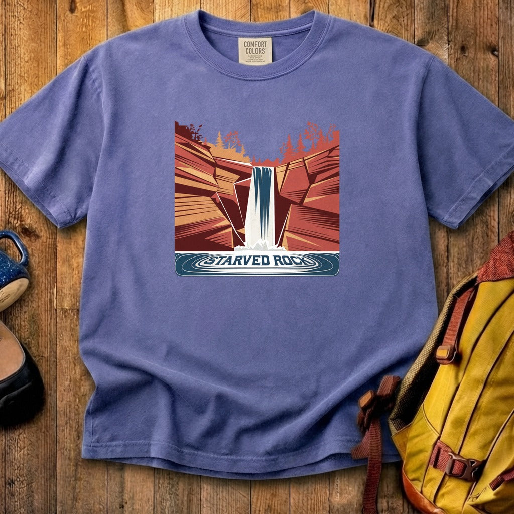 Starved Rock State Park Cotton T-Shirt