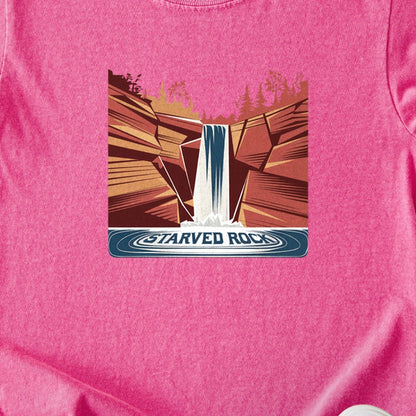 Starved Rock State Park Kids Cotton T-Shirt