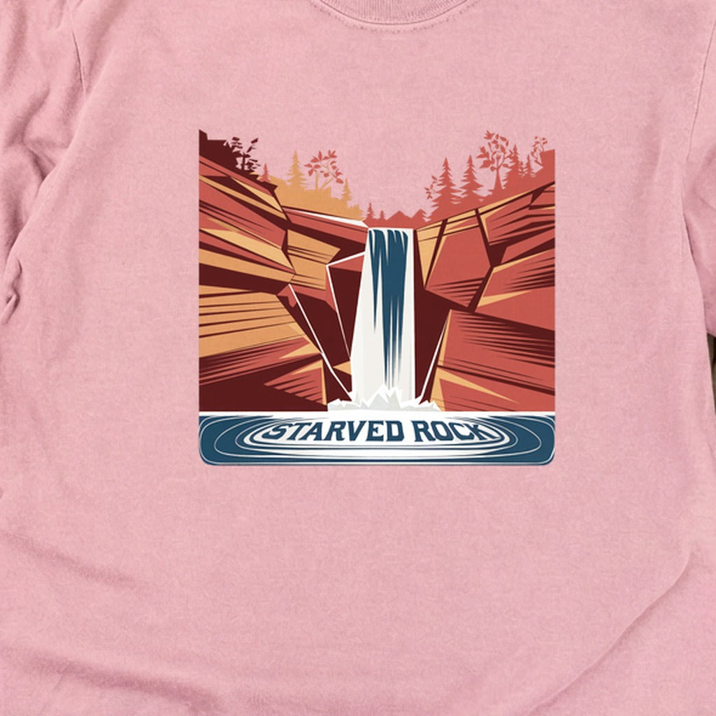 Starved Rock State Park Cotton Long Sleeve