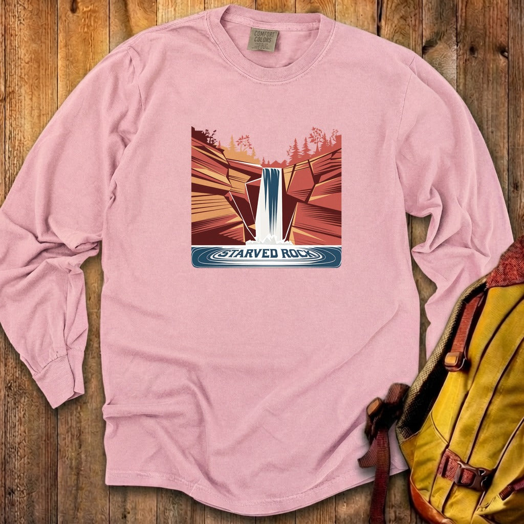 Starved Rock State Park Cotton Long Sleeve
