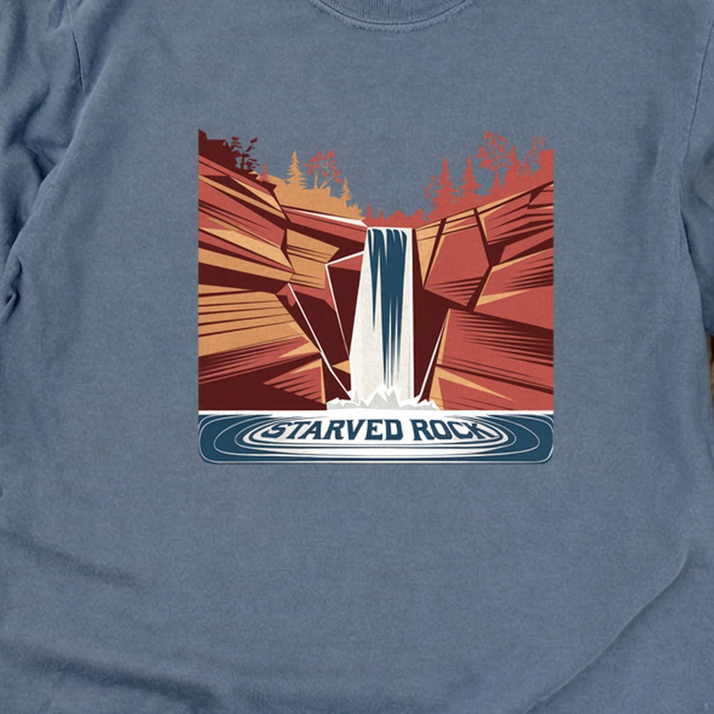 Starved Rock State Park Cotton Long Sleeve