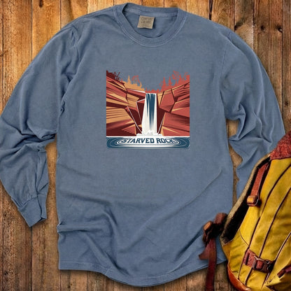 Starved Rock State Park Cotton Long Sleeve