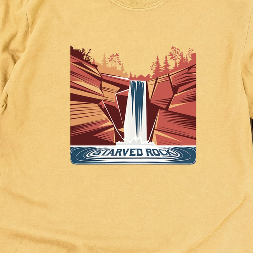 Starved Rock State Park Cotton Long Sleeve