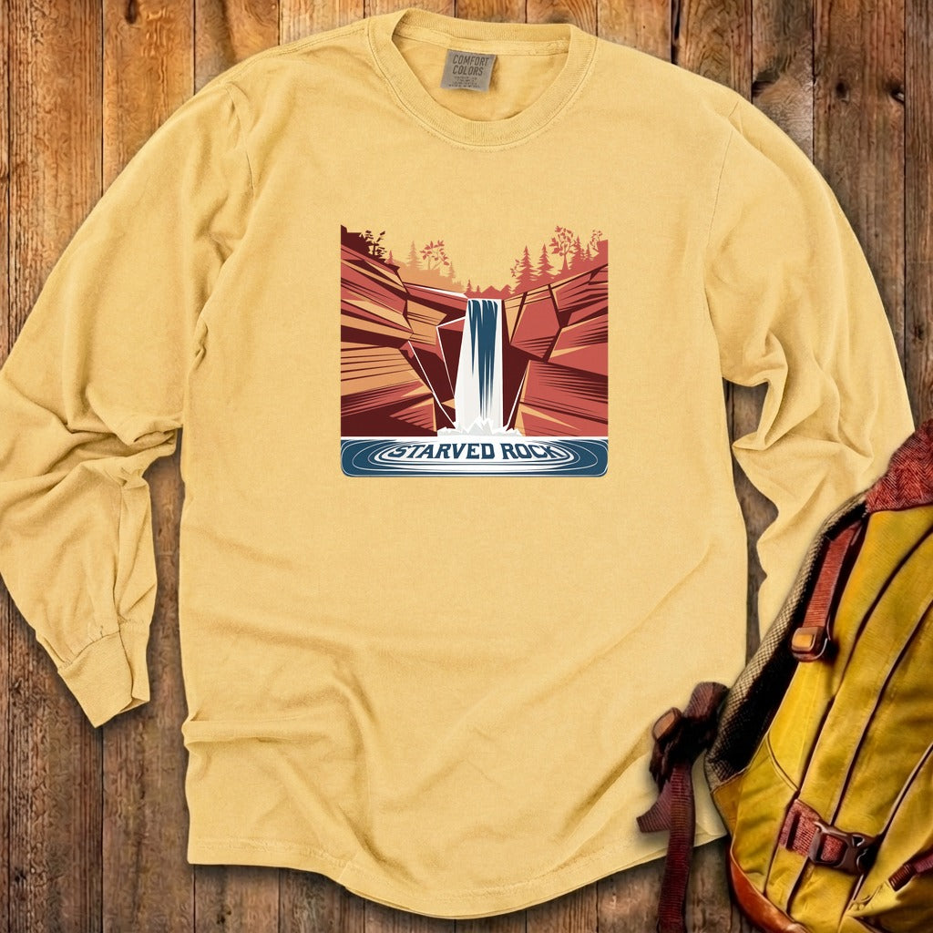 Starved Rock State Park Cotton Long Sleeve
